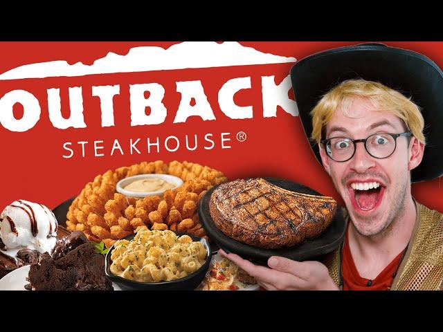 Keith Eats Everything At Outback Steakhouse