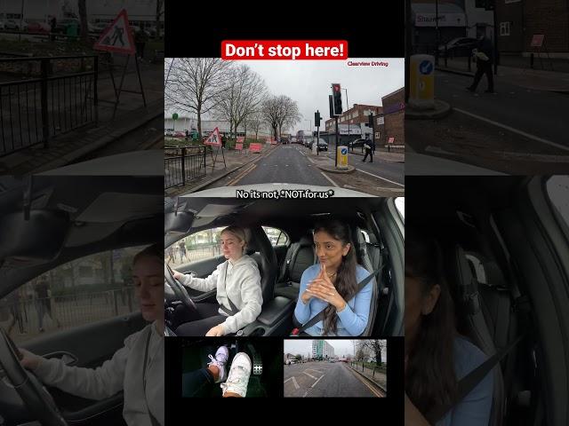 FAILS FOR STOPPING AT A RED LIGHT!! Don’t do this #driving #test #tips #fail