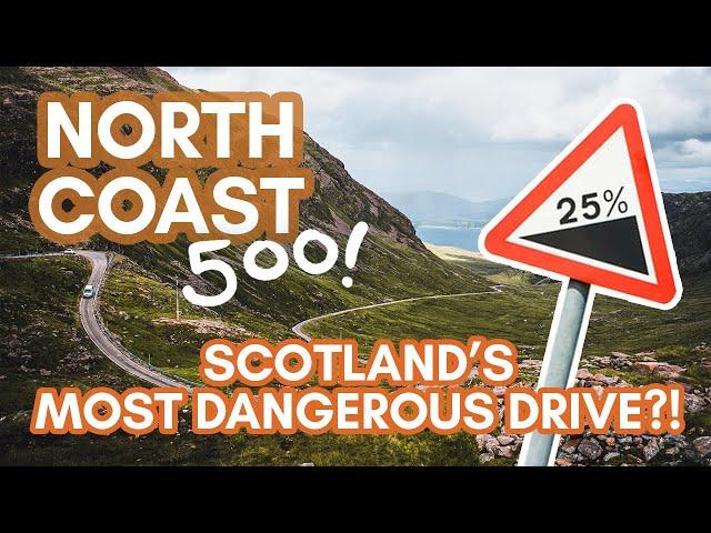 Our NORTH COAST 500 ADVENTURE | West Coast | Scotland's most dangerous drive in Bealach na Ba!