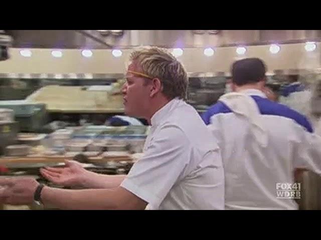 Hell's Kitchen-Boris gets kicked out to wash dishes