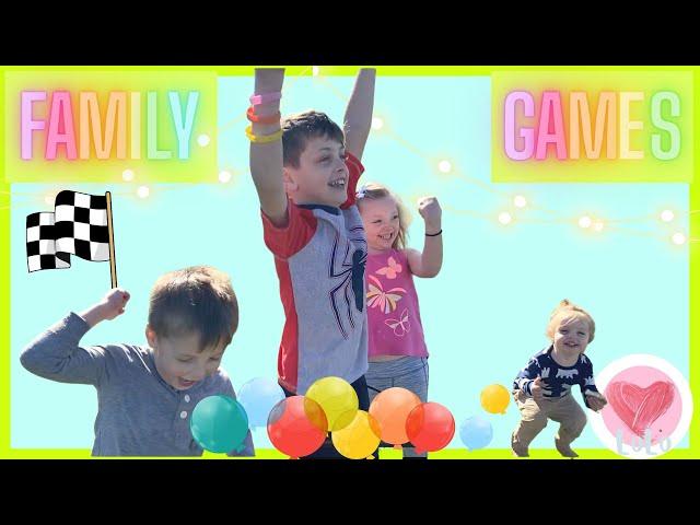 Family Game Time | Fun Indoor & Outdoor Games with Family