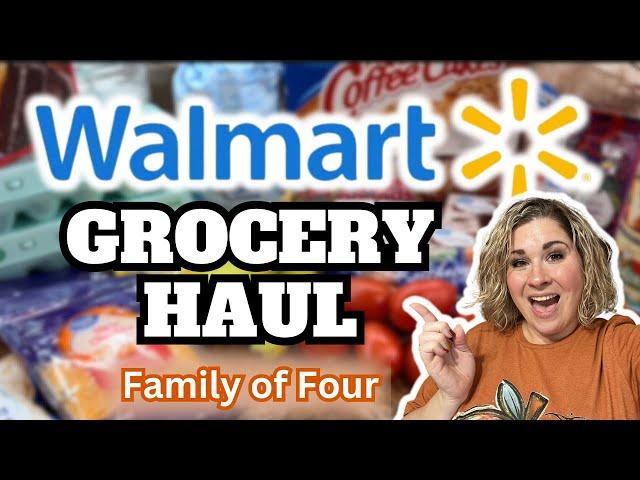 ⭐️NEW⭐️ WEEKLY GROCERY HAUL | Family of Four | WALMART GROCERY HAUL