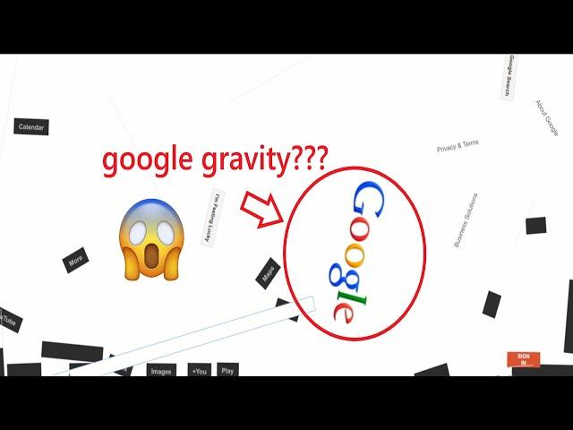 GRAVITY on Google???