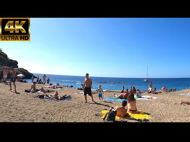 TENERIFE 4K | BEACH WALK - Playa del Duque [Costa Adeje] ️ Nov 2021 | 25ºC ️