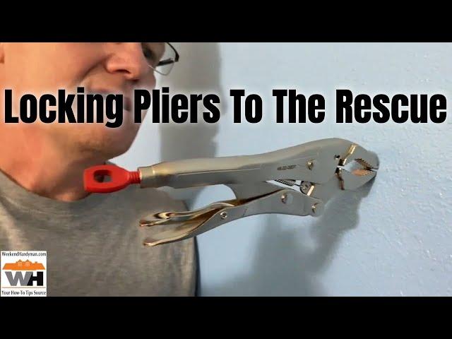 Why You Should Have Locking Pliers In Your Tool Kit | Nail Removal Demonstration