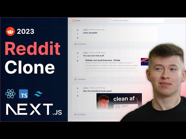 Build and Deploy a Fullstack Reddit Clone: Next.js 13, React, Tailwind, Auth, Prisma, MySQL