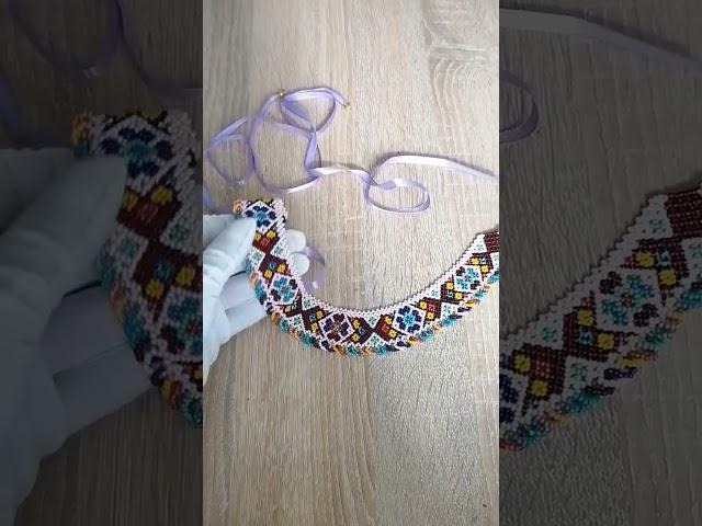 Силянка Гуцульщини та Покуття. Народні прикраси. Ukrainian handmade necklace 