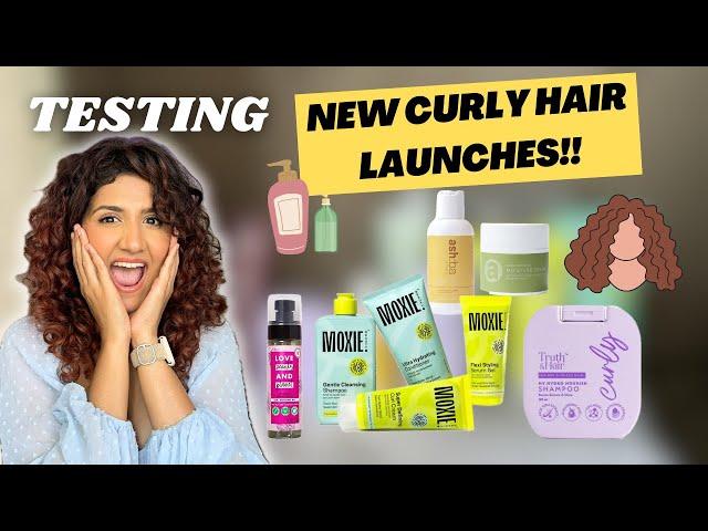 NEW Curly Hair Products TESTED! Honest Reviews of Truth and Hair, Moxie, Ashba, Sugarboo & More