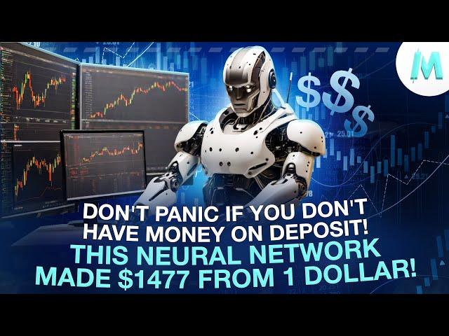 This neural network made $1.477 from $1! Binary Options Trading Strategy 2024! Pocket Option Bot