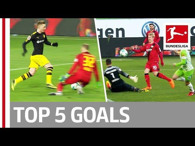 Reus, Tolisso, Brandt & More  - Top 5 Goals on Matchday 25