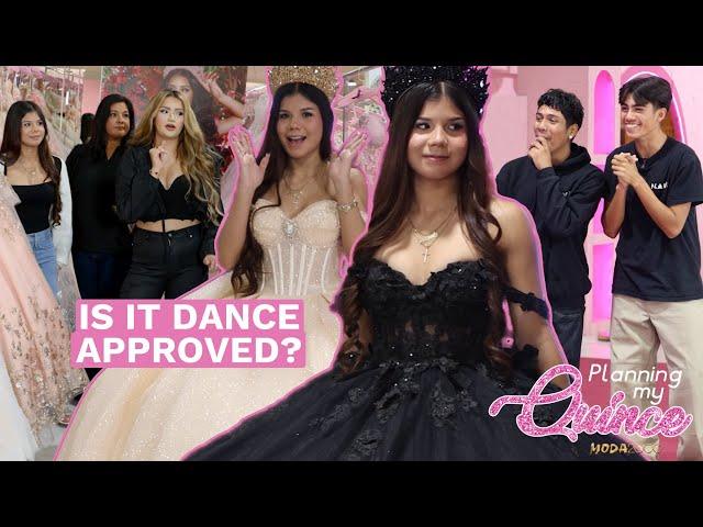 Chambelanes pick my dream dress | Planning My Quince EP 62