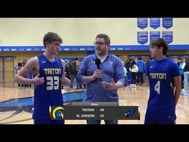 Triton (11-3) at North Judson (6-6)- Varsity Boys HNAC Basketball  2-1-2025 - LIVE