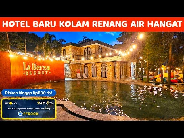 RENANG MALEM2 SIAPA TAKUT‼️ TEMPAT NGINEP BARU LAGI DI DEKET SARI ATER | LA BERZA RESORT