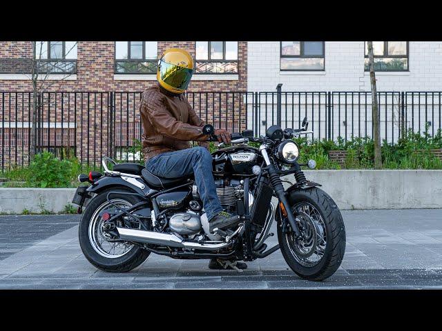 Triumph Speedmaster 1200 - Самый непопулярный круизер. Bonneville Bobber для двоих.