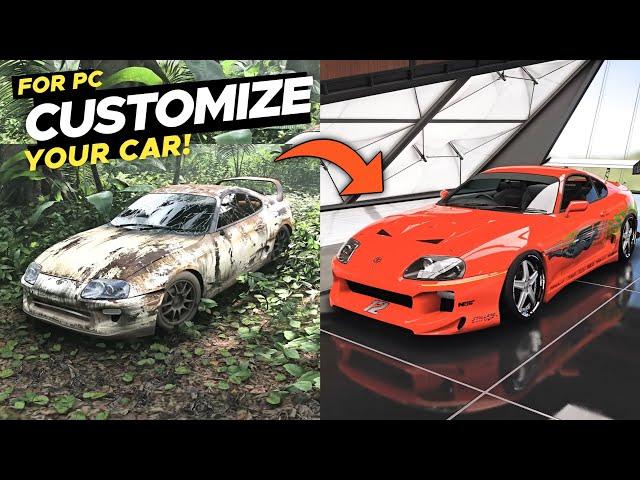 Top 10 Car Games with the Most Insane Vehicle Customization on PC!