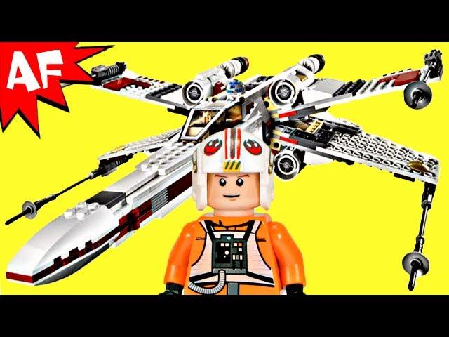 X-WING Starfighter - Lego Star Wars Set 9493 Animated Building Review