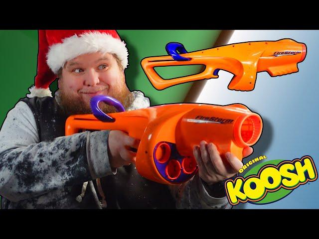 This 90s KOOSH Blaster outperforms modern NERF ELITE...