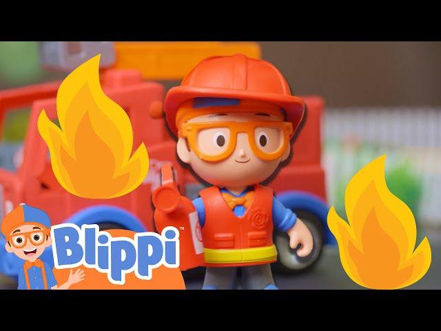 Firetruck Song ‍ | Blippi Songs | Educational Songs For Kids