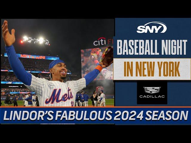 A look back at Francisco Lindor's sensational 2024 season with the Mets | Baseball Night in NY | SNY