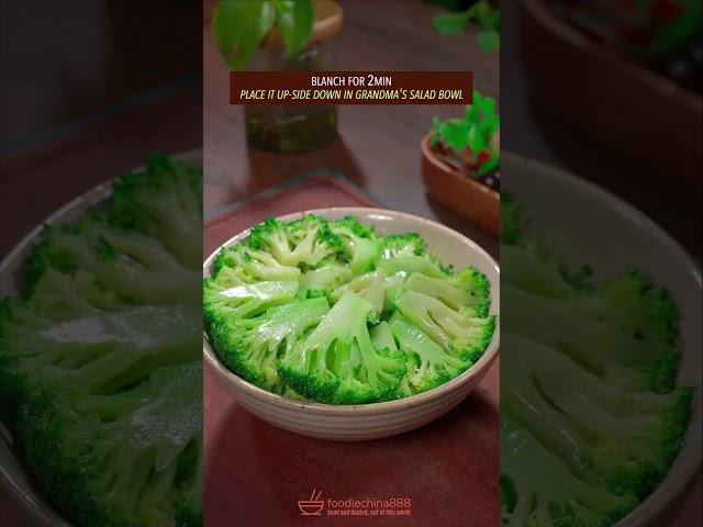 EASY VEGAN BROCCOLI SALAD RECIPE #vegan #vegetarian #broccoli #salad #recipe #chinesefood #cooking