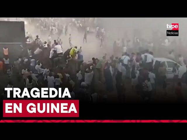 Tragedia en Guinea: al menos 56 muertos por avalancha en un partido de fútbol