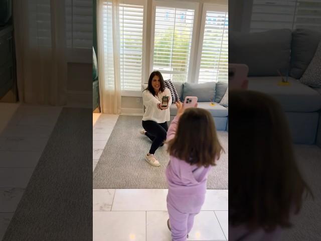 Mila thought she was recording me but… #shorts