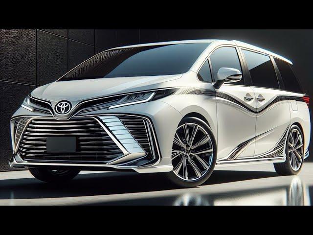 2025 Toyota Sienna Hybrid Officially Revealed - New Innovations for Family Comfort