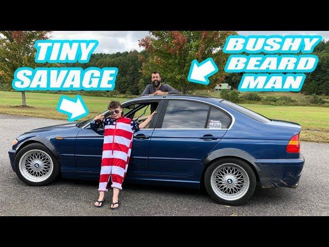 Liam The Little Savage Scares His Dad Drifting Like A Maniac!