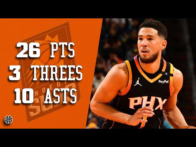 Devin Booker 26 pts 3 threes 10 asts vs Lakers 24/25 season