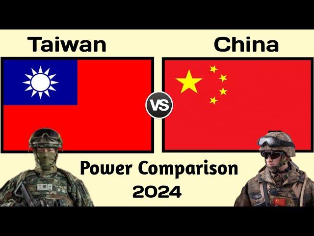 Taiwan vs China Military Power Comparison 2024 | China vs Taiwan military power 2024