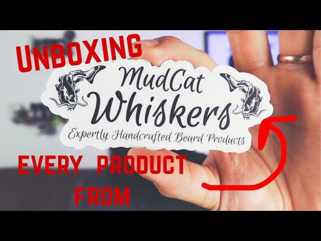 Unboxing EVERY Beard Product from MudCat Whiskers | 2020 GIVEAWAY