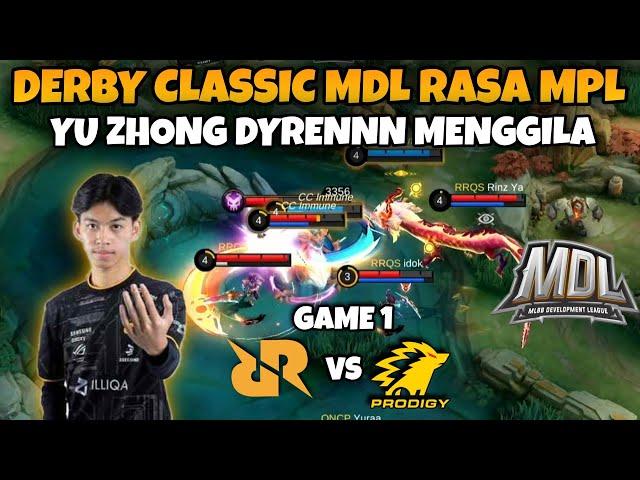 DYRENNN MODE MPL ! YUZHONG EVERYBODY !! GAME 1RRQ SENA VS ONIC MDL