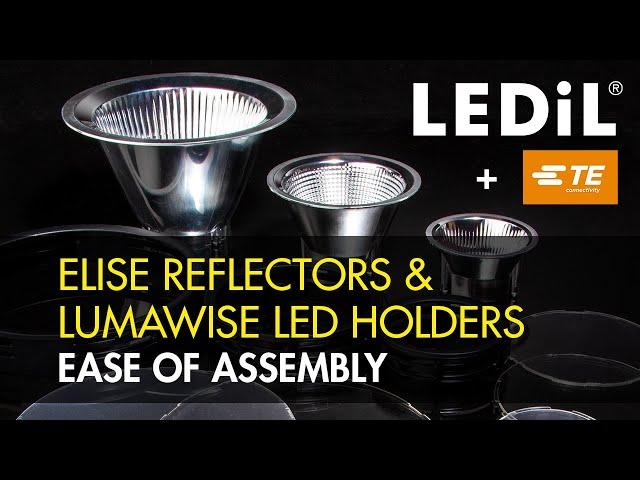 ELISE REFLECTORS + TE LUMAWISE LED HOLDERS | EASE OF ASSEMBLY