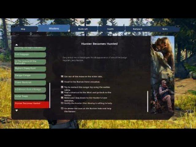 Hunter becomes hunted mission Open Country PS5