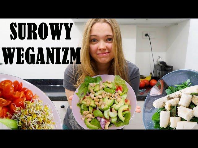 Przez 24h JEM TYLKO NA SUROWO | RAW VEGAN