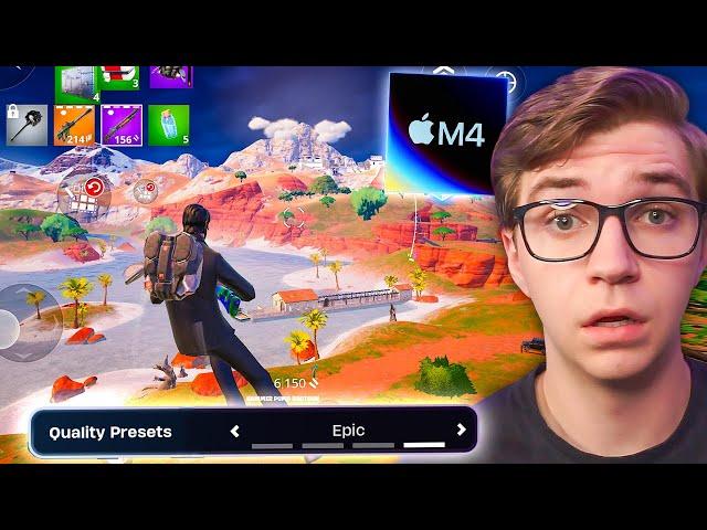 MAX GRAPHICS on Fortnite Mobile iOS Look Insane... (iPad Pro Gameplay)