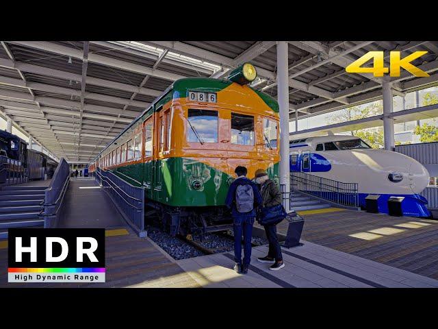 【4K HDR】Kyoto Railway Museum - 2 Hour Virtual Tour