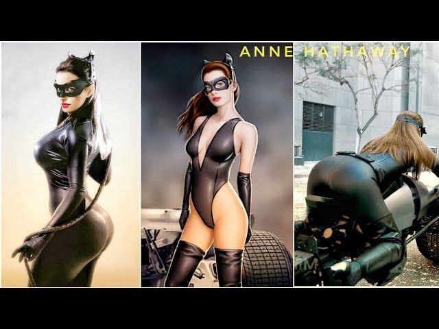 Anne Hathaway ft dua lipa #marvelvsdceu