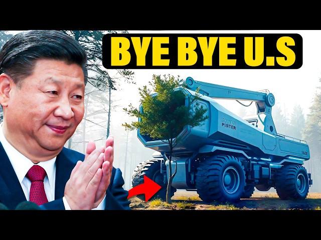 US Government SHOCKED by these Tree Planting Robots from China!