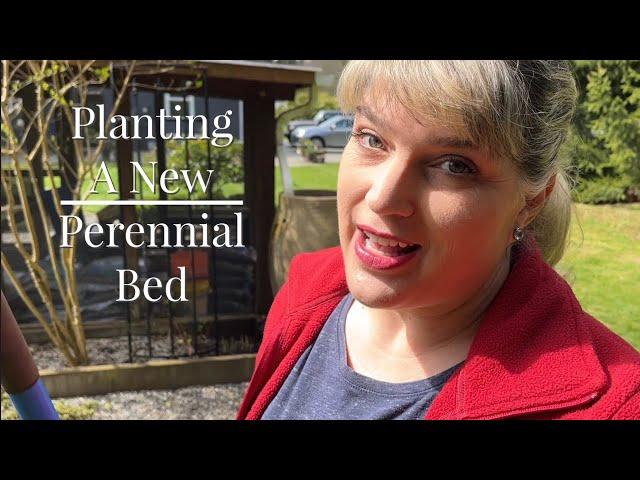 Planting a New Perennial Bed [TheHappyPlaceGarden]