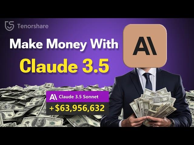 How to Use Anthropic Claude 3.5 Sonnet Free to Make Money- 5 Ultimate Ways  | Beats GPT-4o