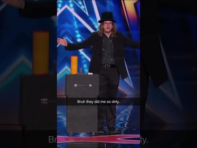 Americas got talent fastest loss #comedy #magic #funny #meme