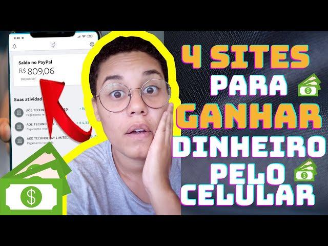 4 SITES PARA GANHAR DINHEIRO DO SEU CELULAR / Bomani Digital