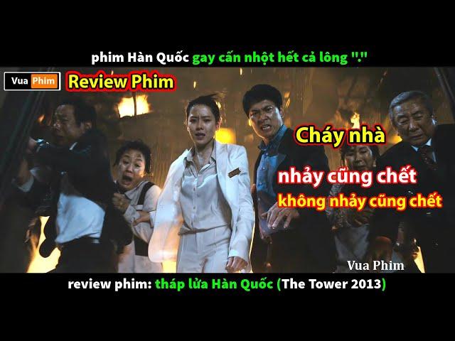 Hỏa Hoạn đi Thang Máy và cái kết - review phim Tháp Lửa Hàn Quốc