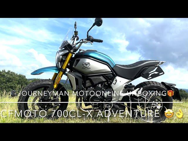 CFMOTO 700CL-X ADVENTURE "unboxing"  - oblíbené rozbalování dárku v podání Journeyman motoonline 