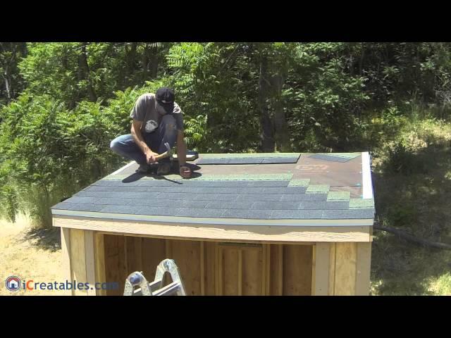 How To Build A Lean To Shed - Part 7 - Roofing Install