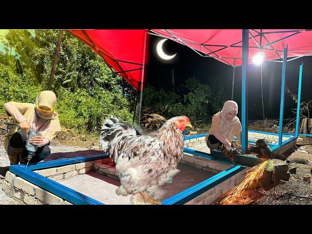 KERJA DARI PAGI SAMPAI MALAM ⁉️⁉️ REBAN AYAM HAMPIR SIAP  !  INI HASIL NYA