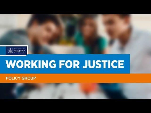 Working for Justice: Policy Group