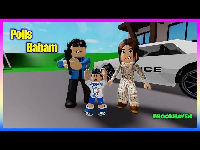 POLİS BABAM KORKUNÇ TEYZEYİ HAPSE ATIYOR !!! | ROBLOX BROOKHAVEN RP