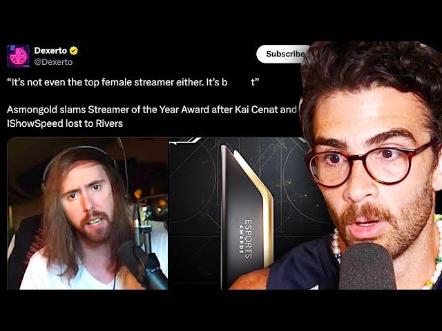 Asmongold 'Streamer Of The Year' Drama | HasanAbi Reacts